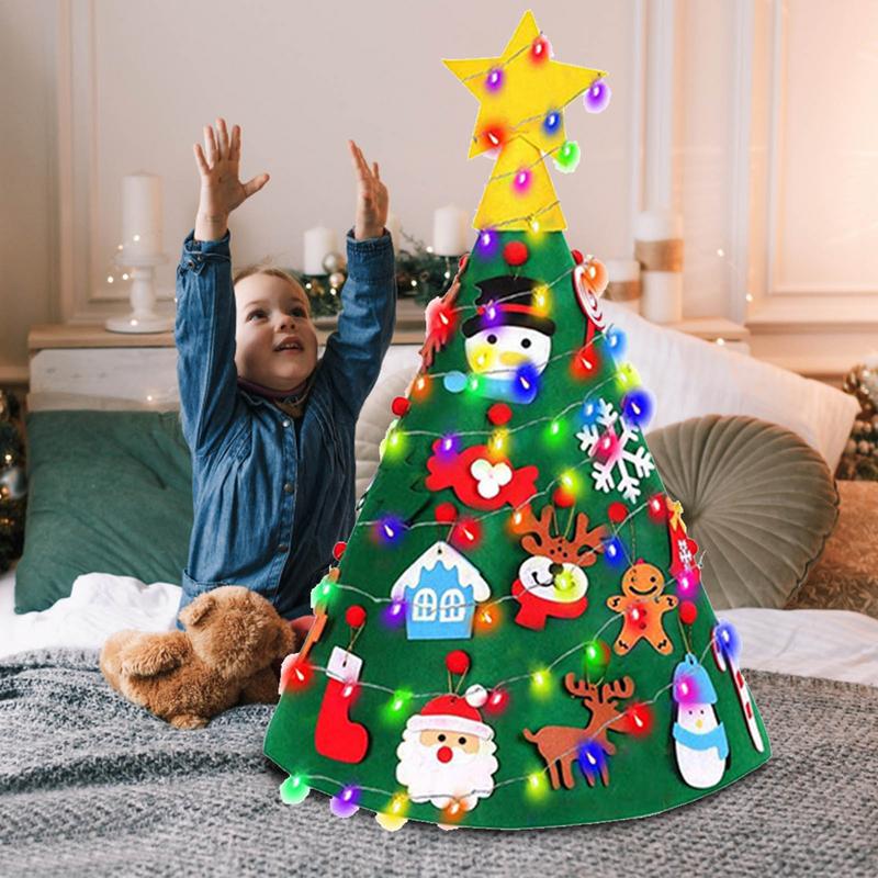 Montessori Felt Christmas Tree