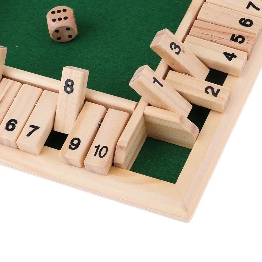 Shut the Box- Dice Board Game