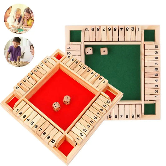 Shut the Box- Dice Board Game