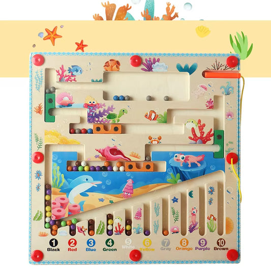 Montessori Magnetic Maze